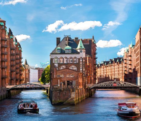 Speicherstadt in Hamburg
