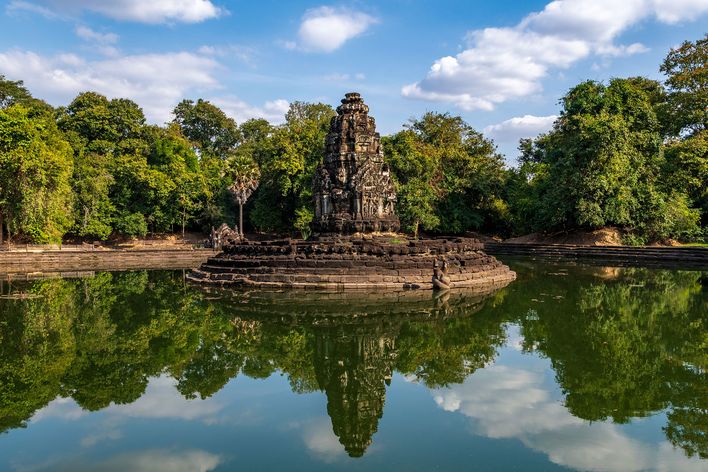 Blick auf Siem Reap