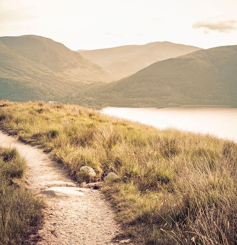 Loch Lomond See in Schottland