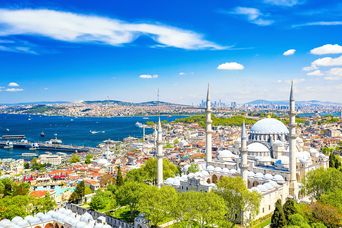 Ausblick auf Istanbul