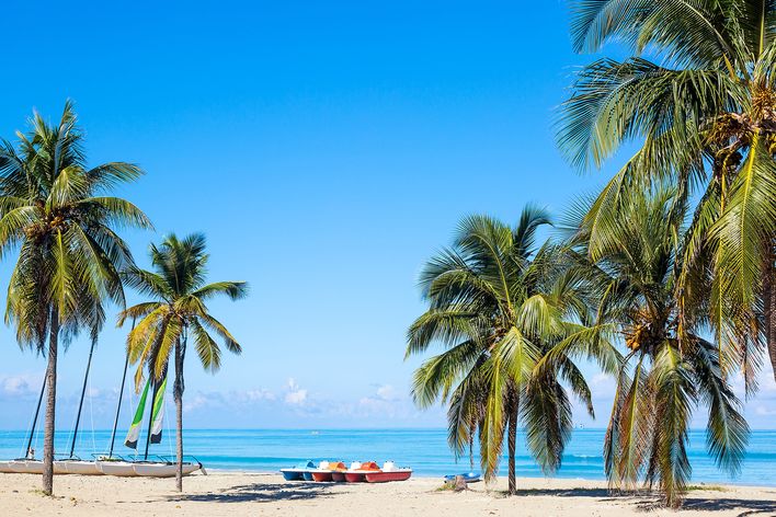 Strand von Varadero auf Kuba