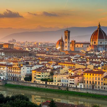 Blick auf Florenz