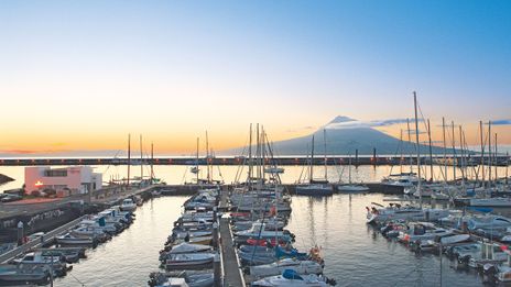 Hafen in Faial