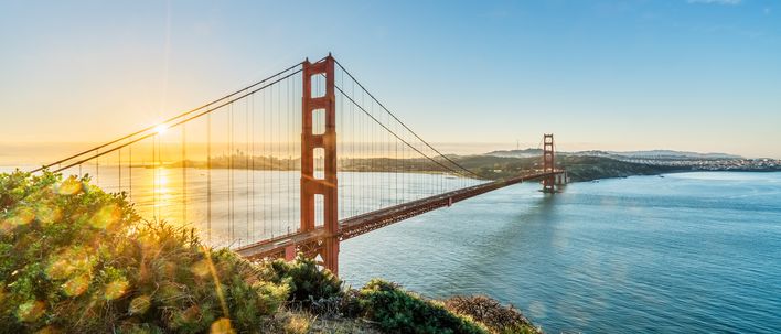 Golden Gate Bridge in den USA