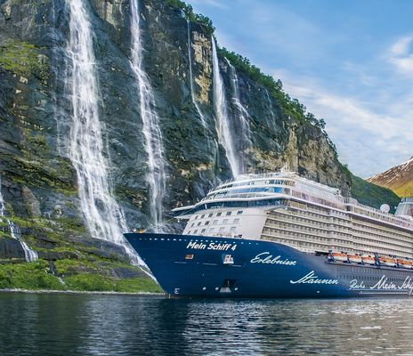 Mein Schiff 4 in Norwegen