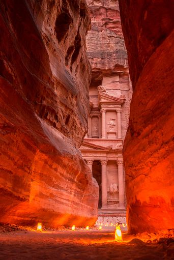 Petra in Jordanien