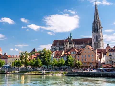 Blick auf Regensburg