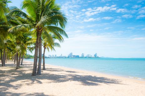 Strand in Pattaya, Thailand