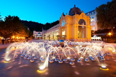 Brunnen in Marienbad in Tschechien