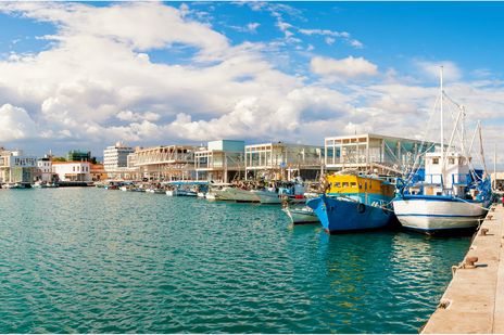 Yachthafen von Limassol in Zypern