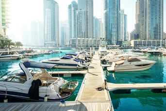 Hafen in Dubai 