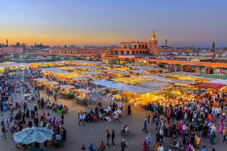 Markt in Marrakesch