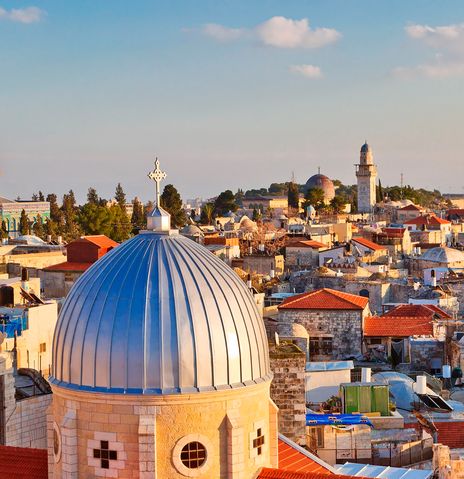 Jerusalem Altstadt mit Felsendom