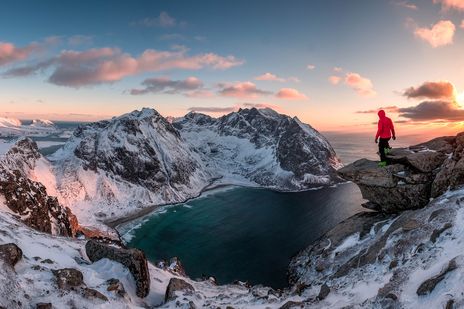 Schöne Berglandschaft in Norwegen