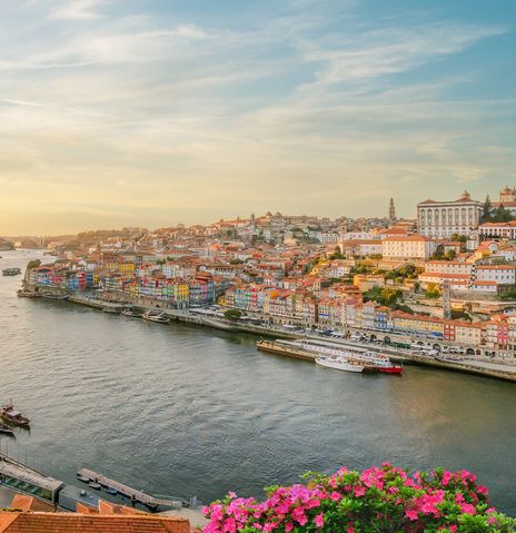 Blick auf Porto
