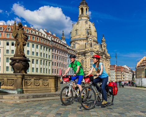 Radreise von Dresden bis Wittenberg