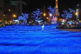 Sapporo Eisfestival in Japan