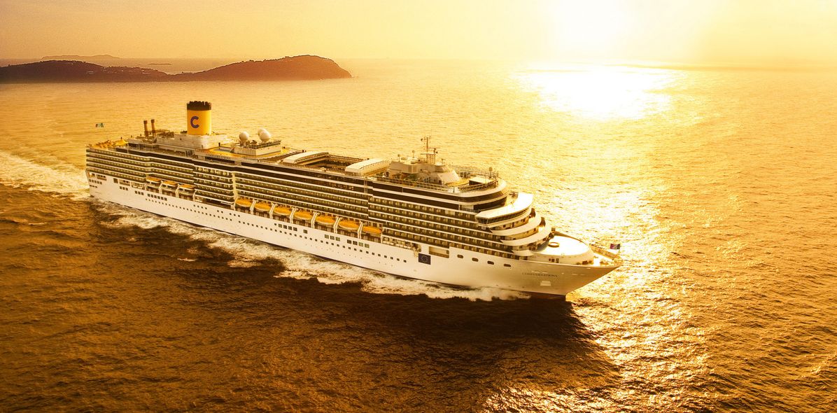 Costa Deliziosa auf hoher See