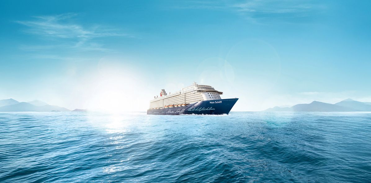 Mein Schiff 5 auf hoher See