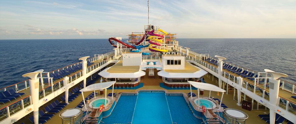 Außendeck der Norwegian Breakaway
