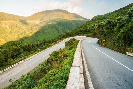 Hai Van Pass in Vietnam