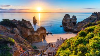 Strand an der Algarve