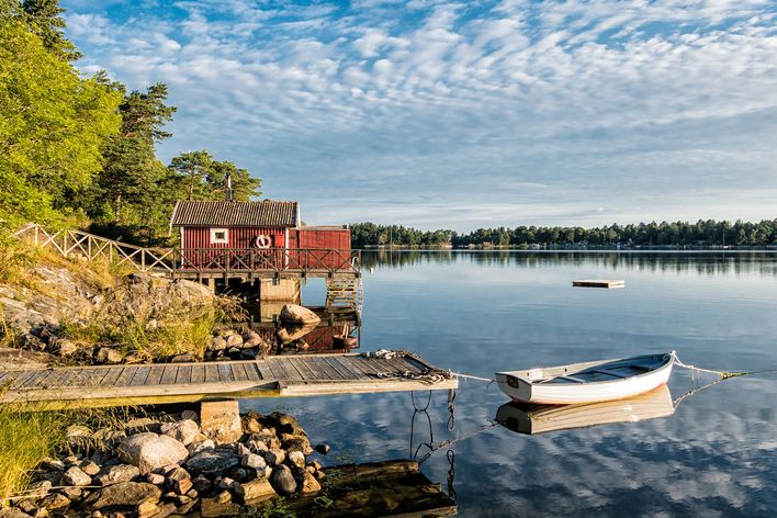 Schären Insel in Norwegen