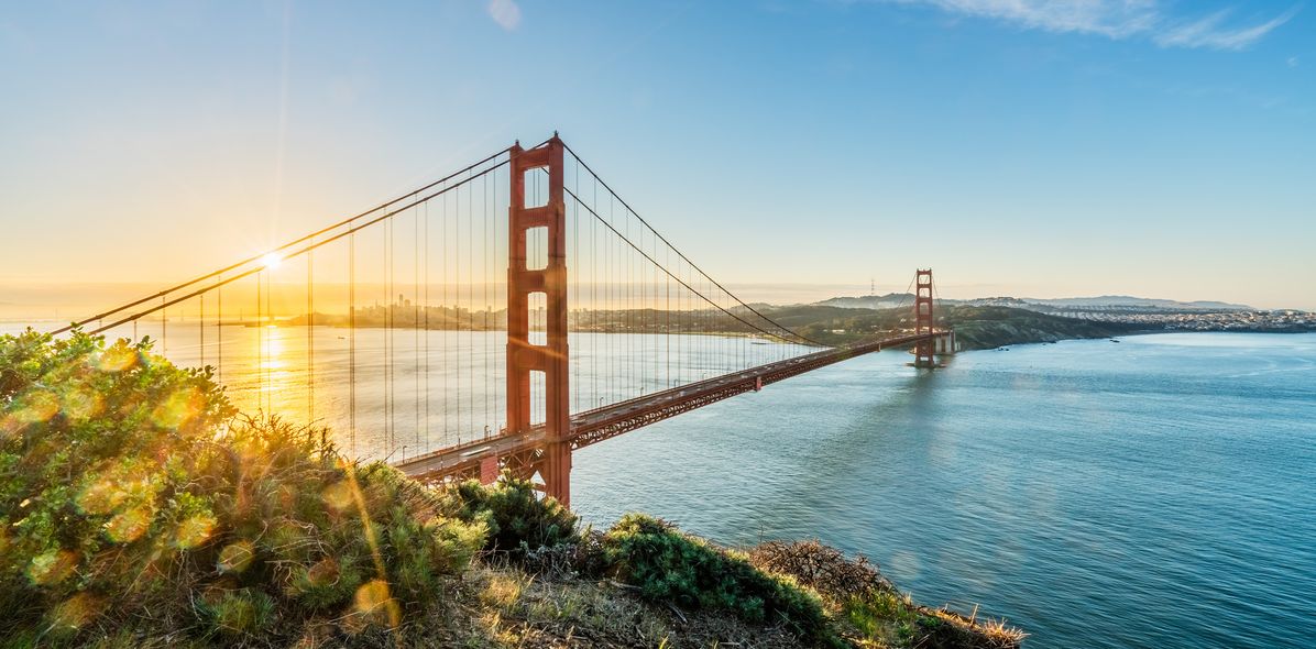 Golden Gate Bridge in San Fransisco