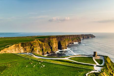 Blick auf die Klippen von Moher