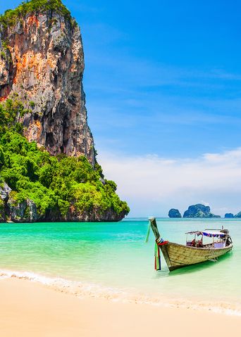 Thailand Ko Samui Longtailboote