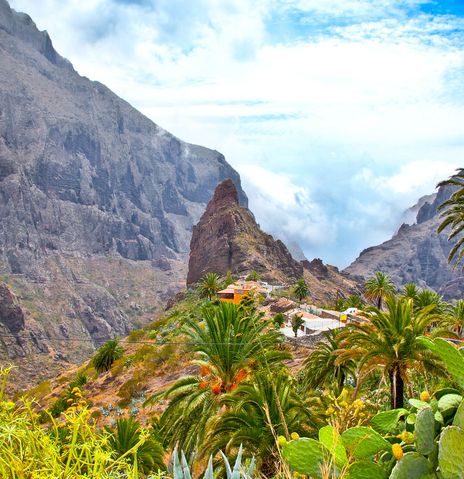 Berglandschaft auf Teneriffa