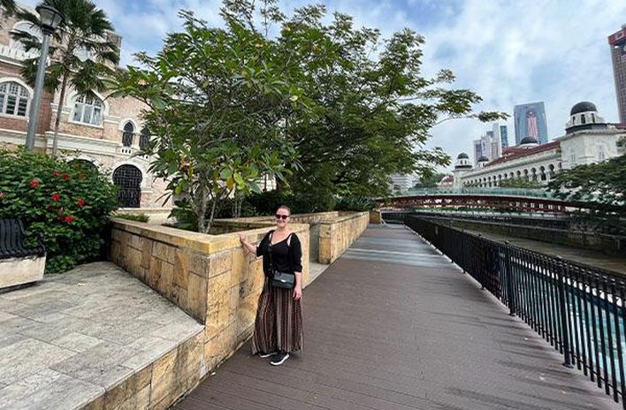 Berge & Meer-Mitarbeiterin Janine in Malaysia