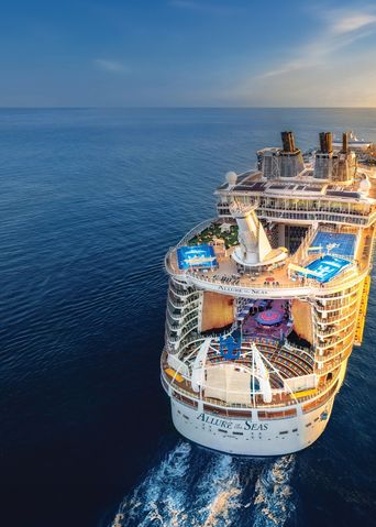 Allure of the Seas auf hoher See