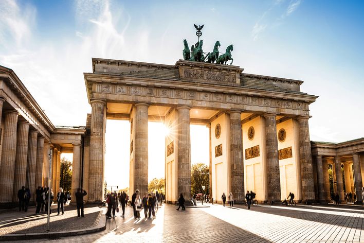 Brandenburger Tor in Berlin, Deutschland