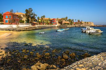 Bucht in Dakar, Senegal