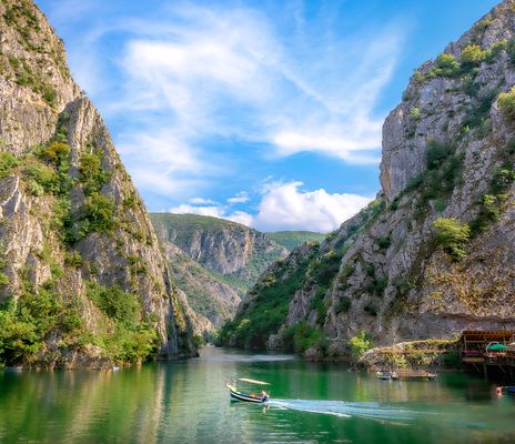 Matka Canyon und Matkasee