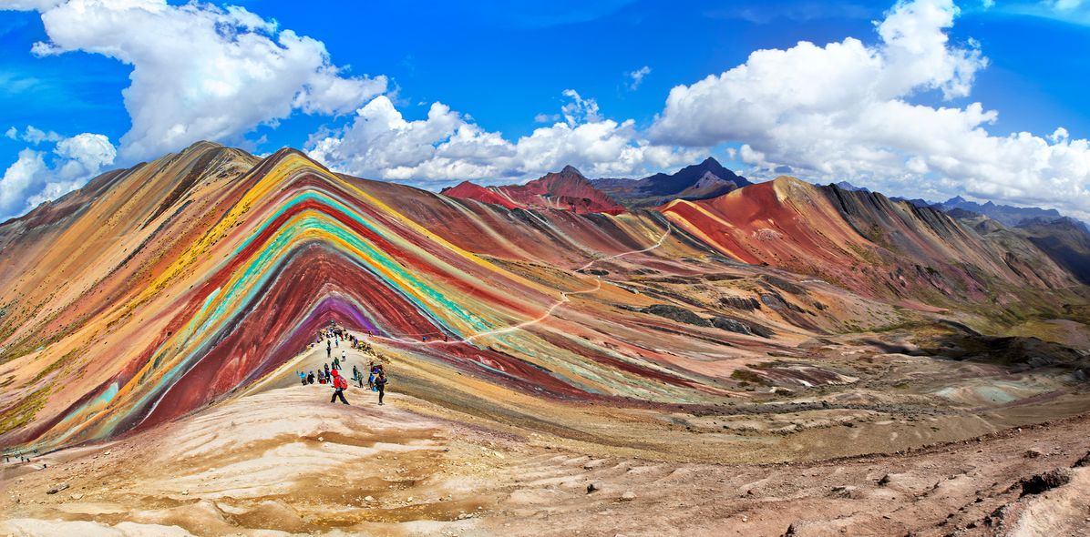 Regenbogenberg in Peru