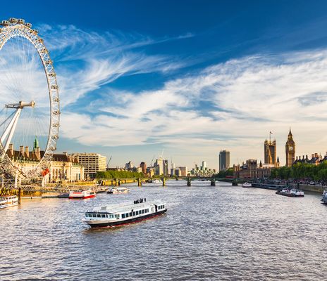 London Eye und Themse