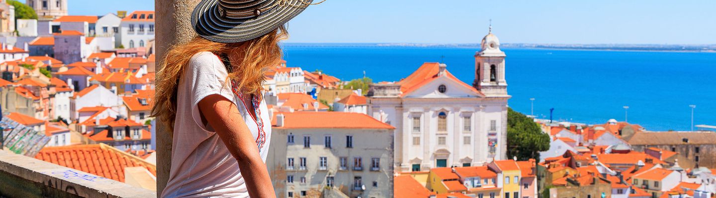 Ausblick auf die Stadt Lissabon