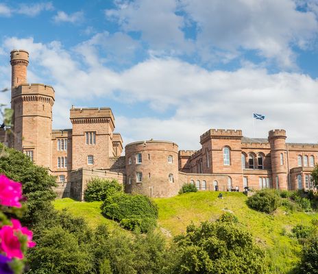Inverness Castle in Schottland