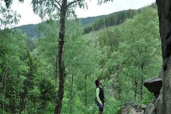 Chronistin Ines in Namibia
