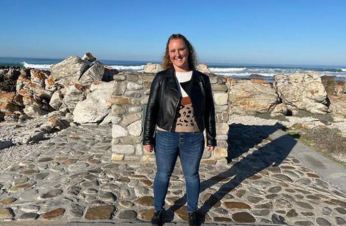 Berge & Meer-Mitarbeiterin Janine in Südafrika