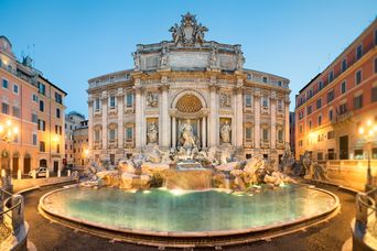 Rom Trevi Brunnen