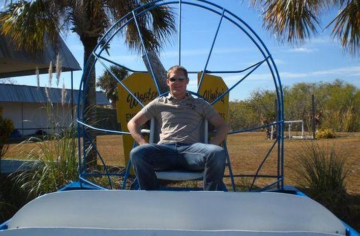 Experte Timm während seiner USA Reise in Miami