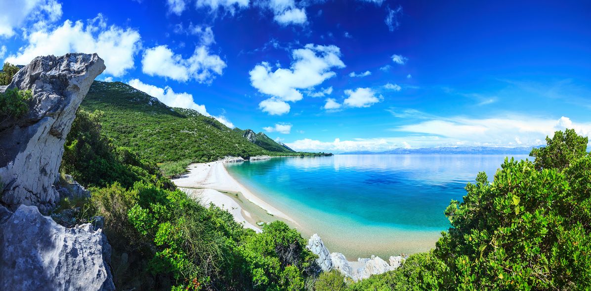 Strand in Kroatien