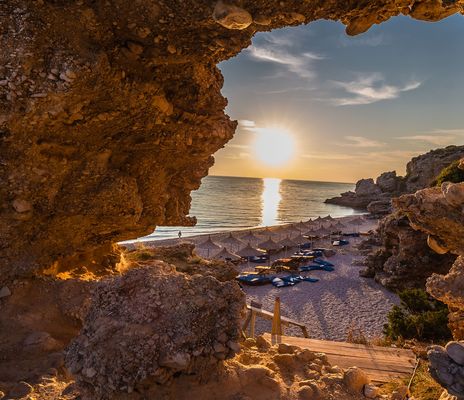 Strand in Albanien