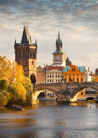 Donau Brücke in der Tschechischen Republik