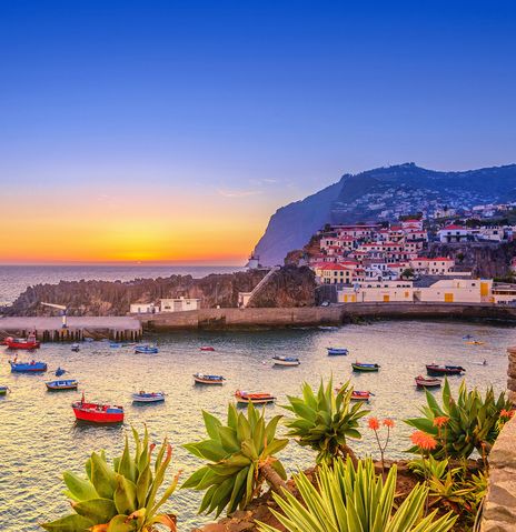Sonnenuntergang in Camara de Lobos