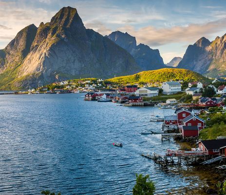 Lofoten in Norwegen