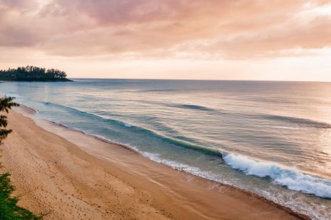 Natai Beach in der Nähe von Phuket in Thailand